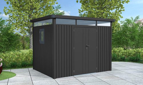 Bádog kerti ház MARBURG 108 antracit