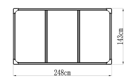 Műanyag kerti ház Verdal 85