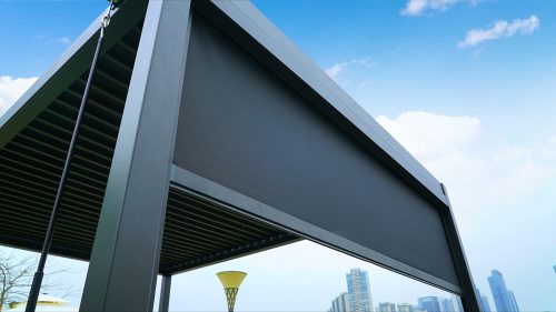 Oldalhálós roló 3 m Bioclimatic Premium / PLUS pergolához