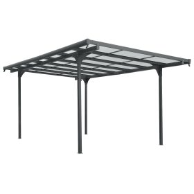 Alumínium pergola Alu 53 antracit + clear