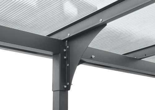 Alumínium pergola Alu 53 antracit + clear