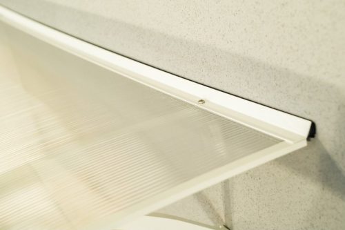 Bejárati tető fehér Larus 120/85