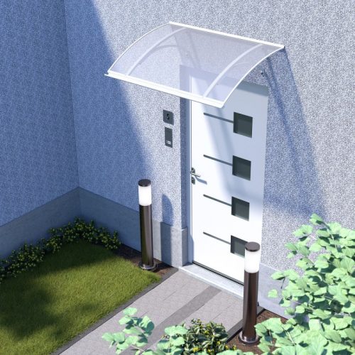 Bejárati tető fehér Larus 120/85