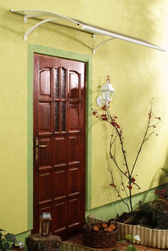 Bejárati tető fehér Larus 160/85