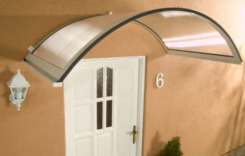 Bejárati tető fehér Onyx 160/75