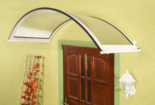 Bejárati tető fehér Onyx 160/75