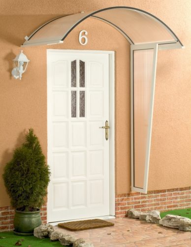 Bejárati tető fehér Onyx 200/75