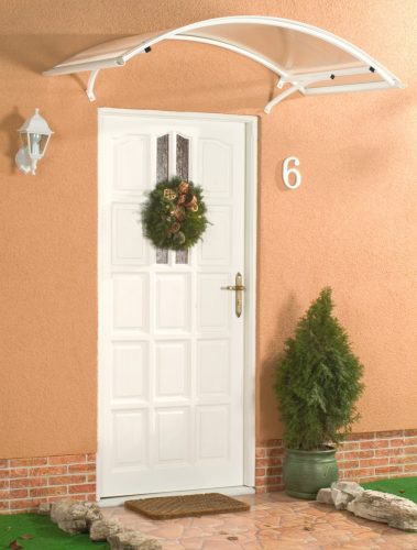 Bejárati előtető fehér ARCO 160/90