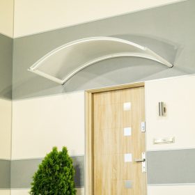 Bejárati tető fehér Topaz 130/70