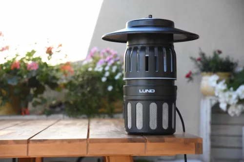 Lund elektromos rovarcsapda ventilátorral,15W,IPX4
