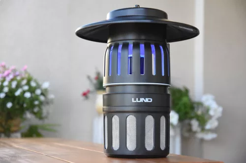 Lund elektromos rovarcsapda ventilátorral,15W,IPX4