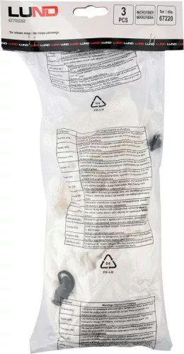 Lund mop fej (3 db/cs) 67220 gőzfelmosóhoz