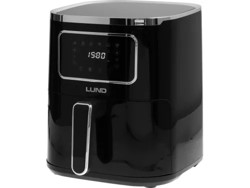 Lund forrólevegős fritőz 1450W 5L fekete