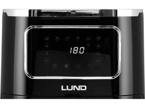 Lund forrólevegős fritőz 1450W 5L fekete