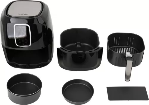 Lund forrólevegős fritőz LED panellel, 5,2l - 1800W
