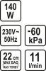 Lund vákuumozó - 140W