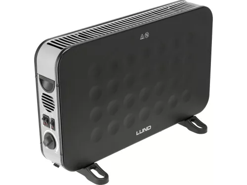 Lund konvektor 2000W fekete