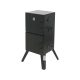 Lund acél Smoker 53x51x100 cm