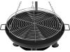 Lund fém grillrács állvánnyal és függesztett sütőlappal 61 cm