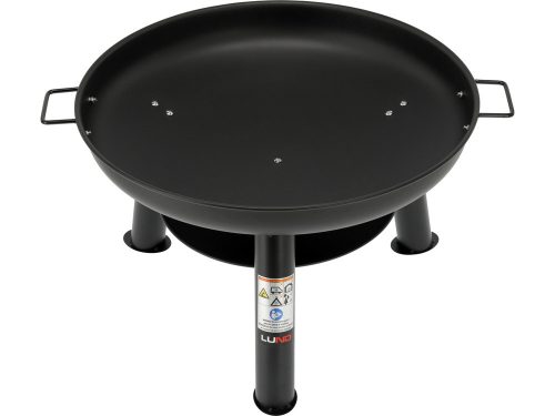 Lund fém grillrács állvánnyal és függesztett sütőlappal 61 cm