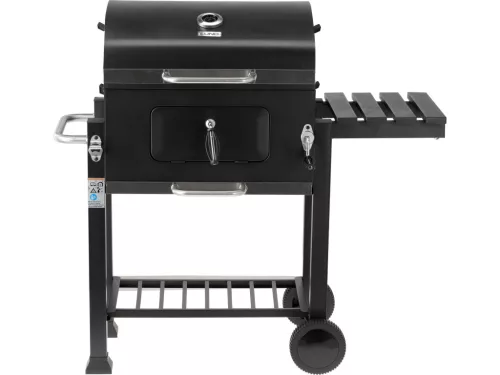 Lund szén grillsütő deluxe, öntöttvas rács 54x37 cm