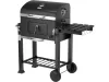 Lund szén grillsütő deluxe, öntöttvas rács 54x37 cm