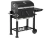 Lund szén grillsütő deluxe, öntöttvas rács 54x37 cm