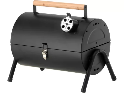Lund szénfűtésű hordozható grillsütő, 2 db rács, 34x21 cm