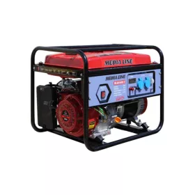 Media Line áramfejlesztő 15 LE benzinmotor, MLG 6500 AVR