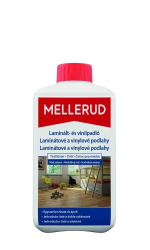 Mellerud laminált- és vinilpadló tisztítószer matt selyem 1,0 l