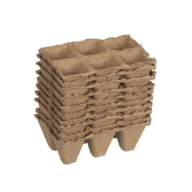 tőzeg cserép 10x6db 5x5x5cm