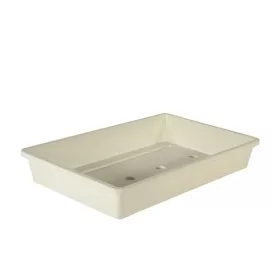 fehér csíráztató tálca 6x37,5x24cm tető nélkül
