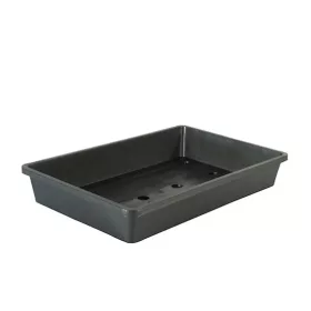 antracit csíráztató tálca 6x37,5x24cm tető nélkül