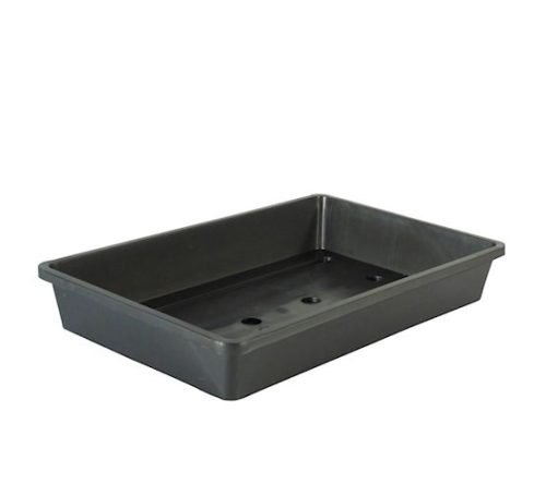 antracit csíráztató tálca 6x37,5x24cm tető nélkül
