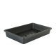 antracit csíráztató tálca 6x37,5x24cm tető nélkül