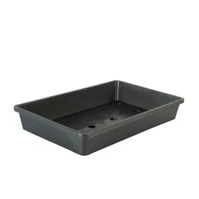 antracit csíráztató tálca 6x37,5x24cm tető nélkül