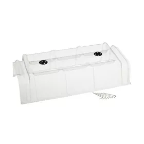 pvc kerti alagút rögzítővel, szellőzővel 22x86x40cm