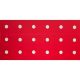 takarófólia paradicsomhoz piros 25 mikron 20x80mm-0,95x5m, ültetési lyukakkal