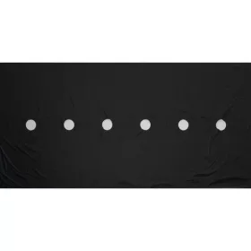 takarófólia nagy zöldségekhez fekete 20mikron30x60mm,095x10m,ültetési lyukakkal