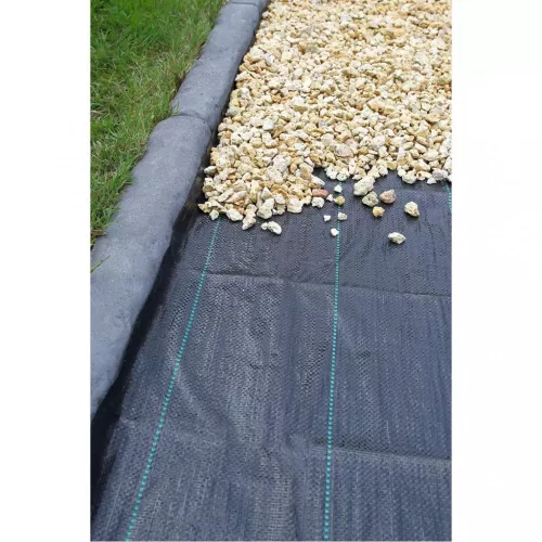 talajtakaró fekete 1x10 m, 100g/m2