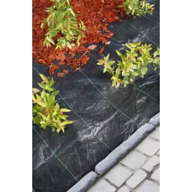 talajtakaró fekete 3,3x5m 100g/m2