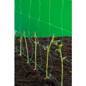 futtató háló UV álló, négyszögletes,(15x17cm-es) 2x5m, 10g/m2