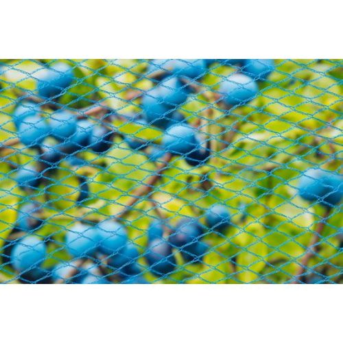 madárháló kék, 8x8mm,5 x 4 m 22g/m2