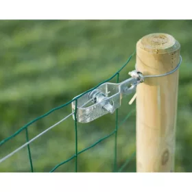kötöződrót szett 2db kapoccsal galvanizált