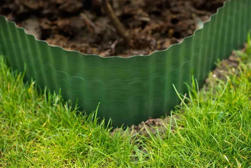 gyepszegély zöld 20 cm x 9 m PE
