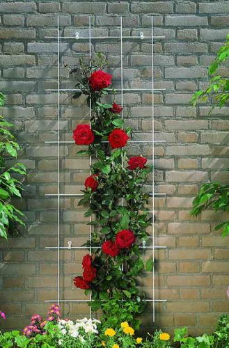 metal futtató műanyagbevonattal fehér 145x42,5cm