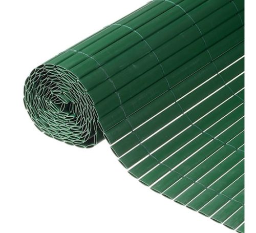 nádhatású Pvc gyékény, kétoldalas 1x3m zöld
