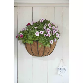 virágtartó fali félkör 40 cm
