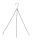 galvanizált lánc fekete 45 cm