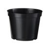 műanyag cserép fekete 5l H18x ?22,5cm szett 2db-os